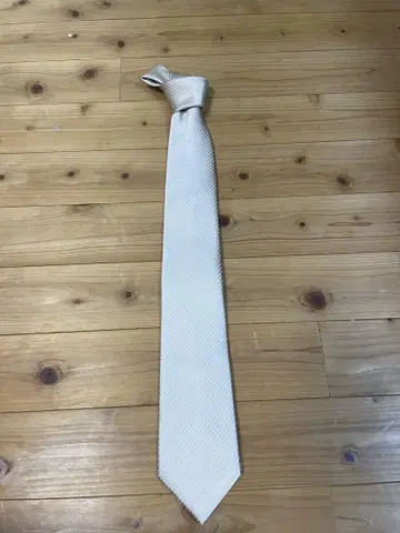 넥타이 샴페인 골드 도트 무늬 결혼식