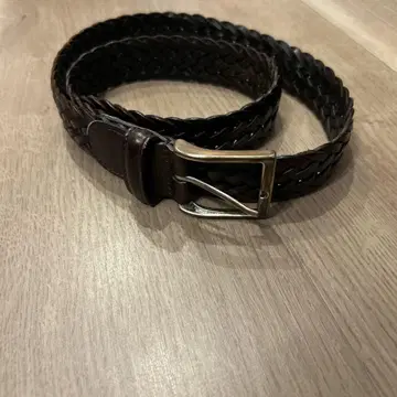 Anderson's 브라운 웨빙 벨트 85