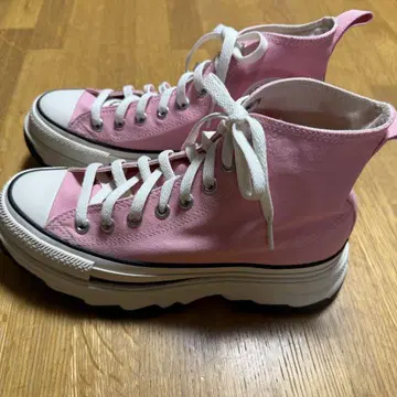 컨버스 올스타 통굽 하이컷 핑크