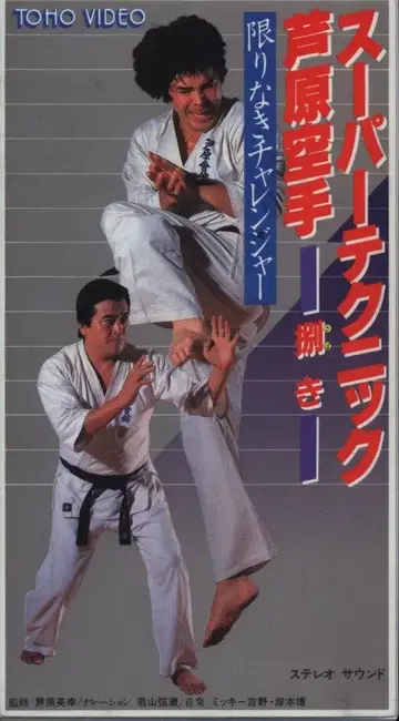 도호 VHS 슈퍼 테크닉 아시하라 가라테 삐기 무한한 챌린저