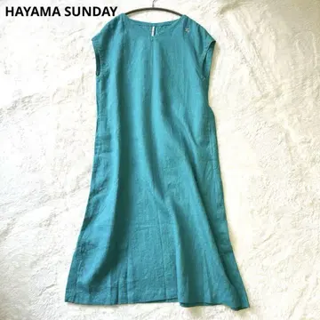 새상품급*HAYAMA SUNDAY 하야마선데이 린넨 원피스