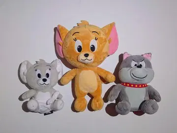 톰과 제리 봉제 인형 3종 세트