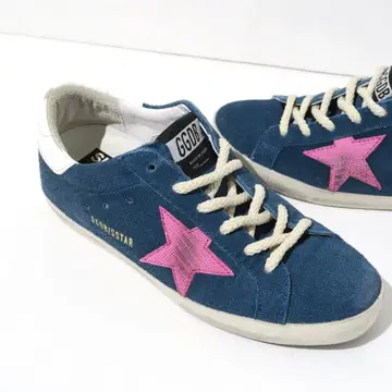 37 GOLDEN GOOSE SUPERSTAR 슈퍼스타 블루 핑크