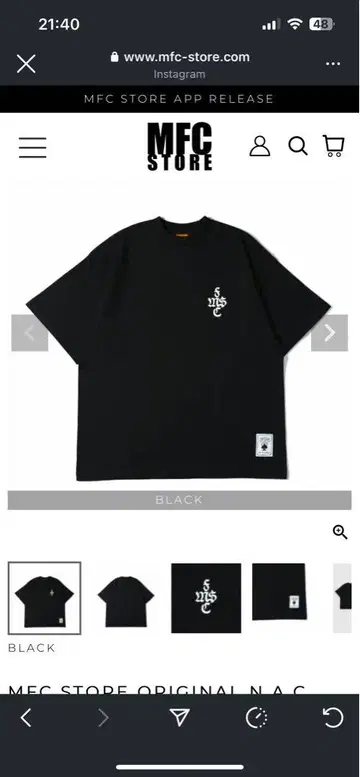 MFC STORE 티셔츠