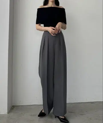 투 턱 슬랙스 루에레