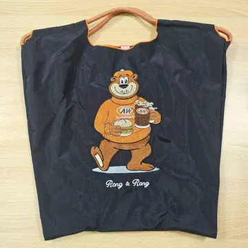 Rong & Rong 에코백 대용량 블랙