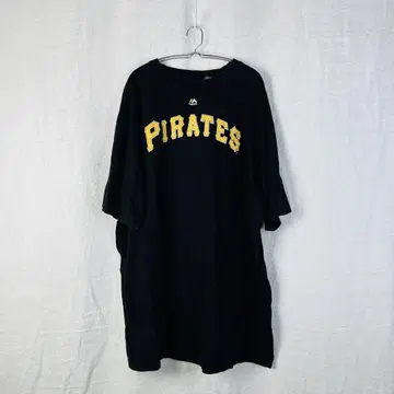 majestic Pirates 마제스틱 빅 사이즈 티셔츠