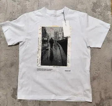 [미사용 새상품] Sacai 25SS 제임스 딘 티셔츠 화이트