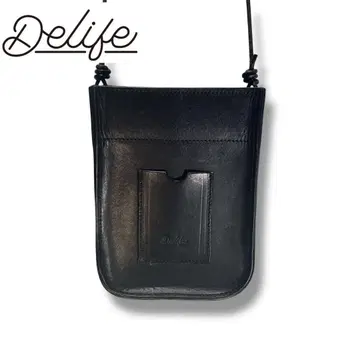delife tokyo 올 가죽 숄더 백