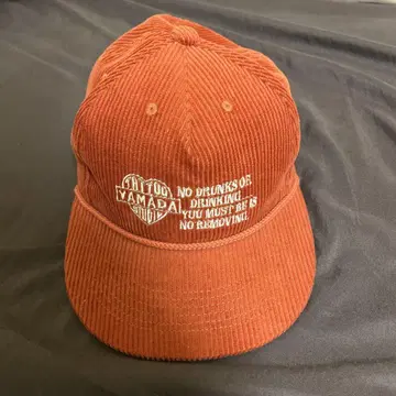 TATOO STUDIO YAMADA CORDUROY CAP 오렌지 TSY
