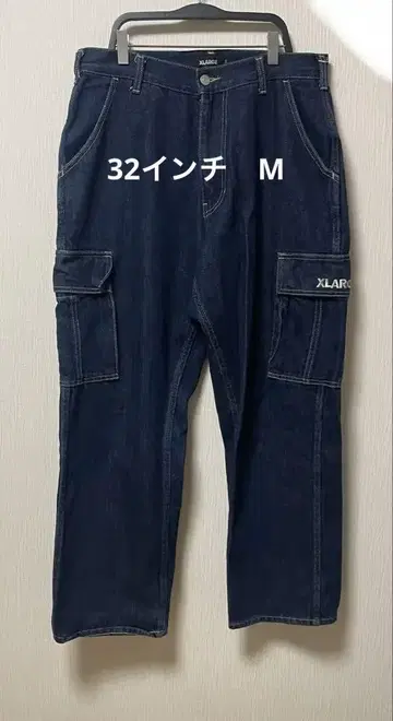 XLARGE 카고 팬츠 다크 블루