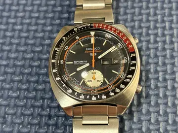 SEIKO 세이코 스피도 타이머 6139 오토매틱 1971년 단기간 판매