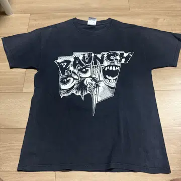 PUSHEAD 밴드 T셔츠