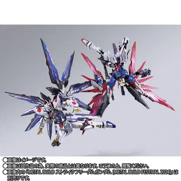 METAL BUILD 스트라이크 프리덤 건담 빛의 날개 데스티니 건담