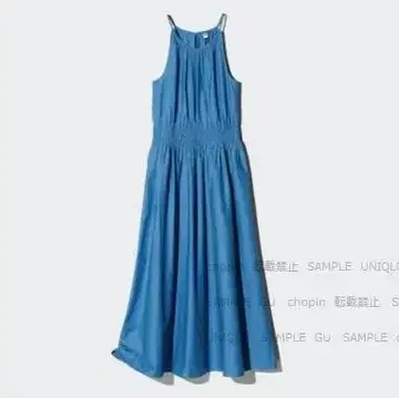 홀터넥 원피스/슬리브리스 UNIQLO