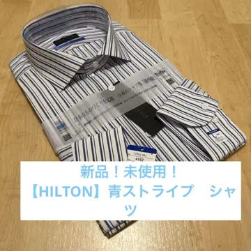 새상품! [HILTON] 긴팔 비즈니스 셔츠