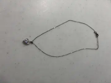 하트 모양 크리스탈 펜던트 목걸이 스와로브스키