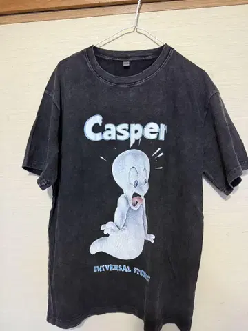Casper 빈티지 가공 티셔츠