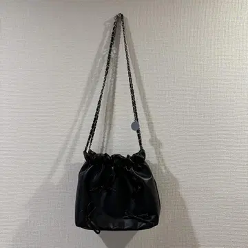 블랙 복조리 백 체인 스트랩