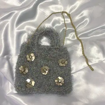 FURFUR 플라워 모티브 숄더백