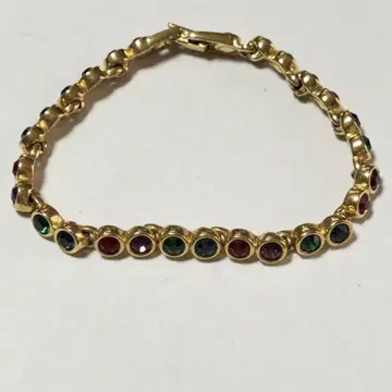 SWAROVSKI 스와로브스키 컬러 스톤 팔찌