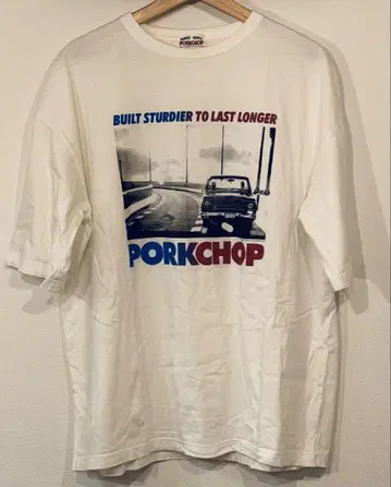 PORKCHOP 티셔츠 화이트