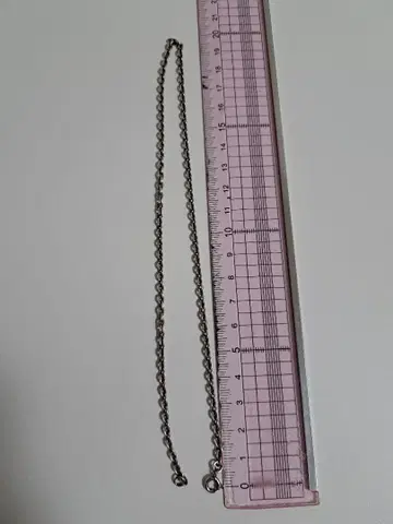 실버 925 목걸이 약 40cm