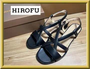 시착만 한 HIROFU 히로후 가죽 신발 샌들 백