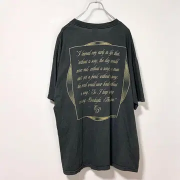 GUILDAN s 엘비스 프레슬리 밴딩 티 블랙 2XL