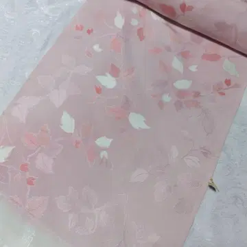 순수 실크 코트, 겉옷 옷감