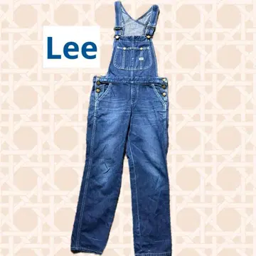 새상품급 Lee LL1154 오버롤 S 안감 도트