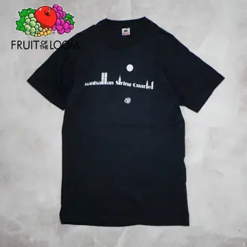 Fruit of the Loom 90s USA제 아트 티셔츠 L