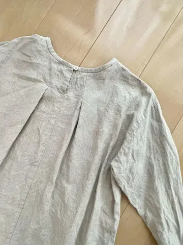 카구레 린넨 크루넥 풀오버