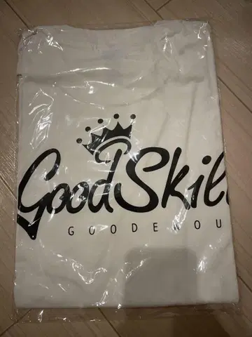새상품 XL GOODENOUGH GoodSkill 1주년 클래식 로고 T