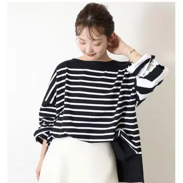 Le minor 루미노아 SLOBE 별주 크레이지 패턴 보더