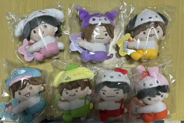나니와단시 산리오 로손 봉제 인형 전종