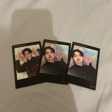 와타나베 렌 폴라로이드풍 카드