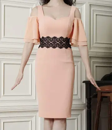 엘케이 ERUKEI GINZA COUTURE 오프숄더 드레스