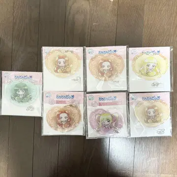 피치피치 피치 캐릭터 복권 D상 아크릴 거울 7개 세트