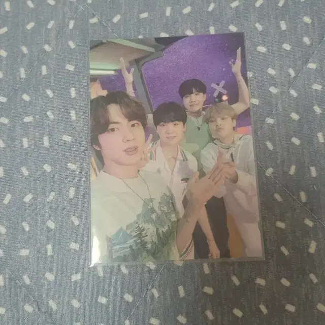 BTS 소우주 글라스 포토카드