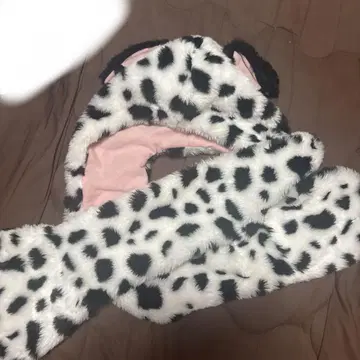 디즈니 머플러 팬 캡 101마리 강아지 장갑