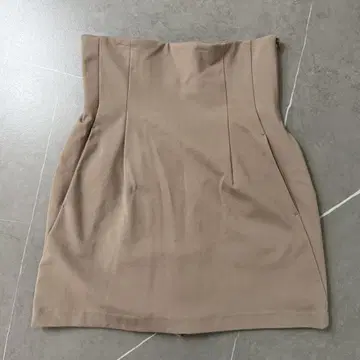 SNIDEL 베이지 타이트 스커트 M