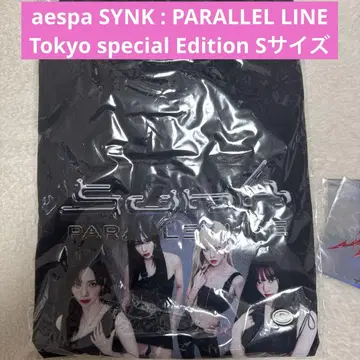 aespa 에스파 도쿄돔 티셔츠 SYNK PARALLEL LINE