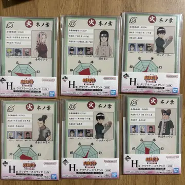 제일복권 NARUTO 중닌 시험편 클리어 케이스 스탠드
