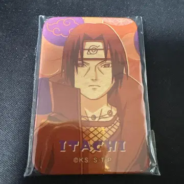 NARUTO 질풍전 우치하 이타치 스퀘어 캔뱃지 컬렉션