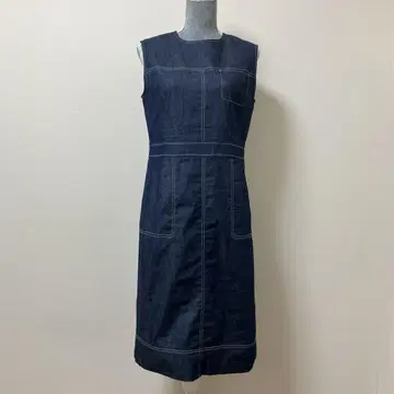 DAMA 다마 컬렉션 디노스 여름 데님 롱 원피스