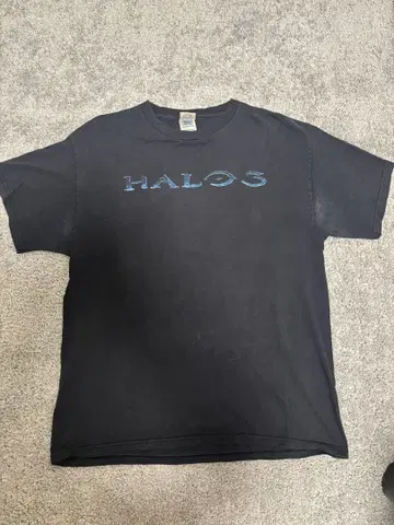 HALO 3 블랙 티셔츠 L 사이즈