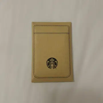 STARBUCKS 마그넷 카드 케이스 핑크
