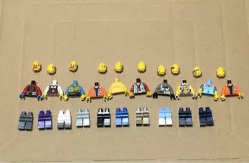 [ LEGO ] 미니피겨 부품 10개 세트
