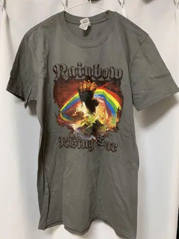 Rainbow rising 티셔츠 미사용